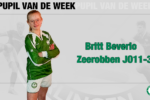“Pupil van de Week” Britt Beverlo