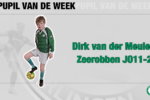 “Pupil van de Week” Dirk van der Meulen