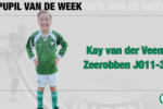 “Pupil van de Week” Kay van der Veen