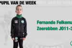 “Pupil van de Week” Fernando Feikema