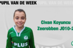 “Pupil van de Week” Civan Koyuncu